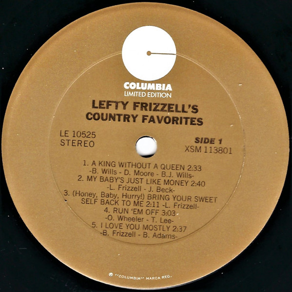 Lefty Frizzell – Lefty Frizzell’s Country Favorites